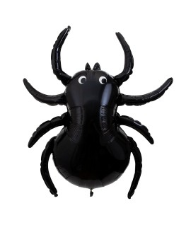  שלישיית בלונים עכביש שחור - Meri Meri 