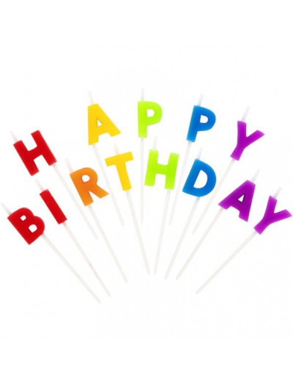  נר, נרות, נר יום הולדת, נרות יום הולדת, נרות לעוגה, נר צבעוני, נרות צבעוניים, נרות לעוגה, יום הולדת, עוגת יום הולדת, נר Happy Birthday