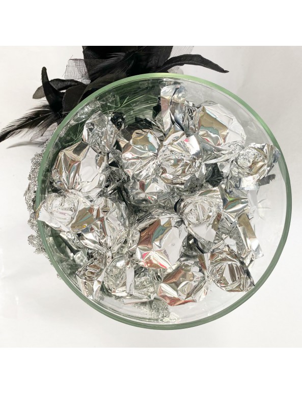 משלוח מנות למבוגרים- שוקולד סוריני בכלי זכוכית מעוצב
