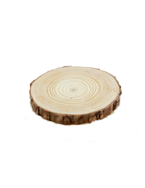 מגש בול עץ טבעי קטן- 17 ס"מ