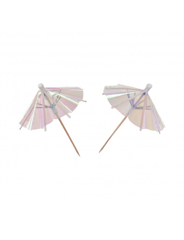 קסמי מטריות לכוסות אולטרה לבן