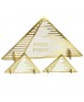 מרכז שולחן פירמידות- זהב