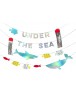 שרשרת מתחת למים - Meri Meri, מתחת למים, Meri Meri, שרשרת, קישוט מסיבה מתחת למים, ים, דגים, כריש, מסיבת יום הולדת, עיצוב יום הולדת ים, מתחת למים