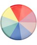 גלגל הצבעים, גלגל, צבע, צבעים, צלחת, צלחת גדולה, Meri Meri, צלחות גדולות גלגל הצבעים - Meri Meri,